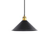 Coffee Taklampa Ø30 Svart/Mässing-Lampconcept.se