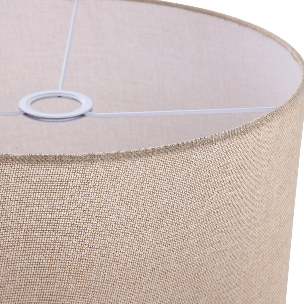 Drum Lampskärm Ø40 Jute-Lampconcept.se