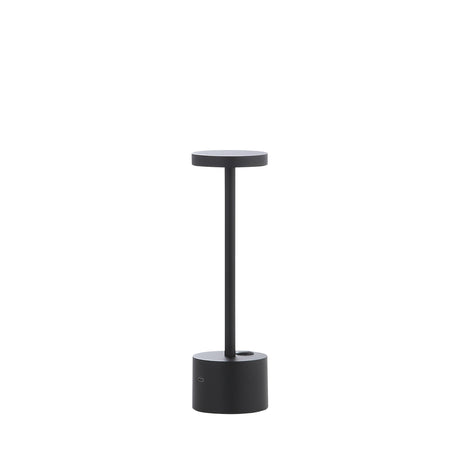 Bologna Mini LED Sladdlös Bordslampa Svart-Lampconcept.se