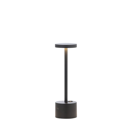 Bologna Mini LED Sladdlös Bordslampa Svart-Lampconcept.se