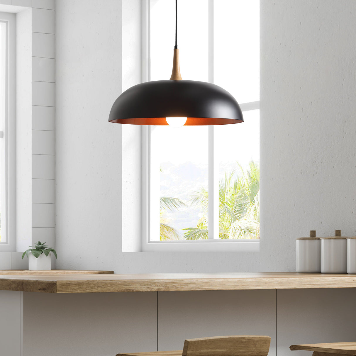 Dine Taklampa Ø50 Svart-Lampconcept.se