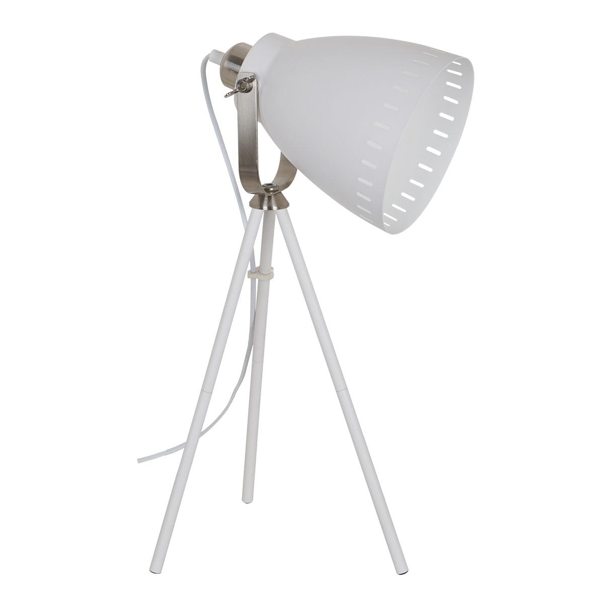 Franklin Bordslampa Vit-Lampconcept.se