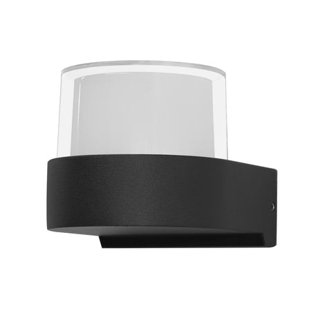 Marti 5W LED Utomhus Vägglampa Svart-Lampconcept.se