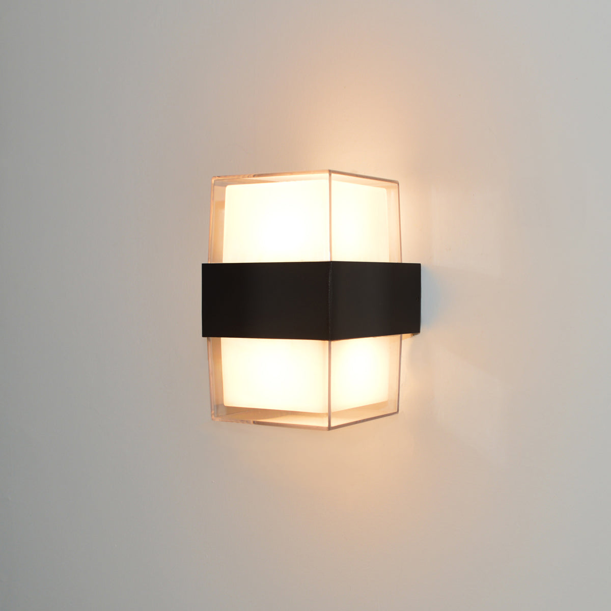 Marti 10W LED Utomhus Vägglampa Svart