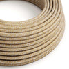 Textilkabel Linne Glitter Finish-Lampconcept.se