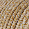Textilkabel Linne Glitter Finish-Lampconcept.se