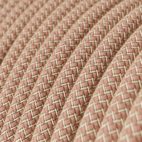 Textilkabel Old Rose-Lampconcept.se