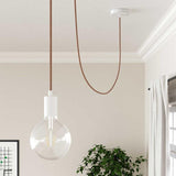 Textilkabel Old Rose-Lampconcept.se