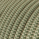 Textilkabel Linen/Grön