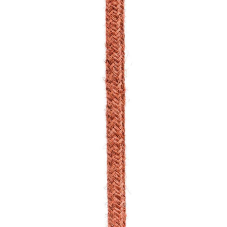 Textilkabel Jute Orange-Lampconcept.se