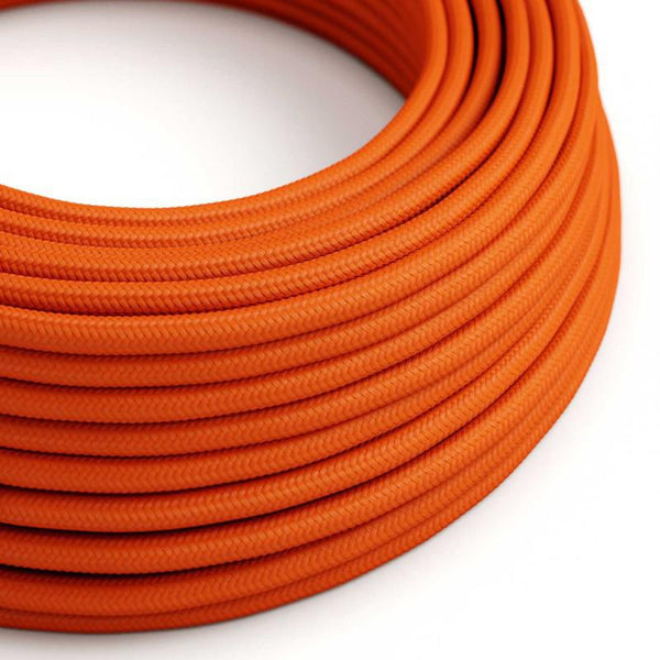 Stofledning Viskose Orange