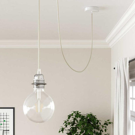 Textilkabel Elfenben-Lampconcept.se