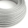 Textilkabel Silver