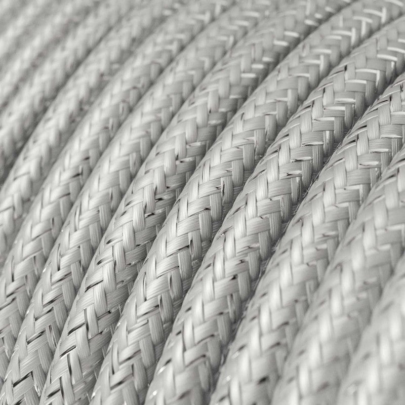 Textilkabel Silver-Lampconcept.se