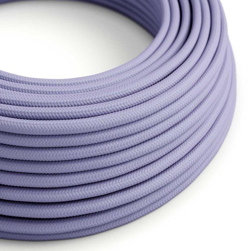 Textilkabel Violett Violett Lila-Lampconcept.se