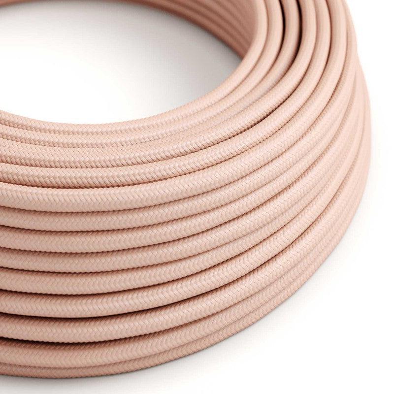 Textilkabel Baby Rosa-Lampconcept.se