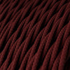 Tvinnad Textilkabel Bordeaux-Lampconcept.se