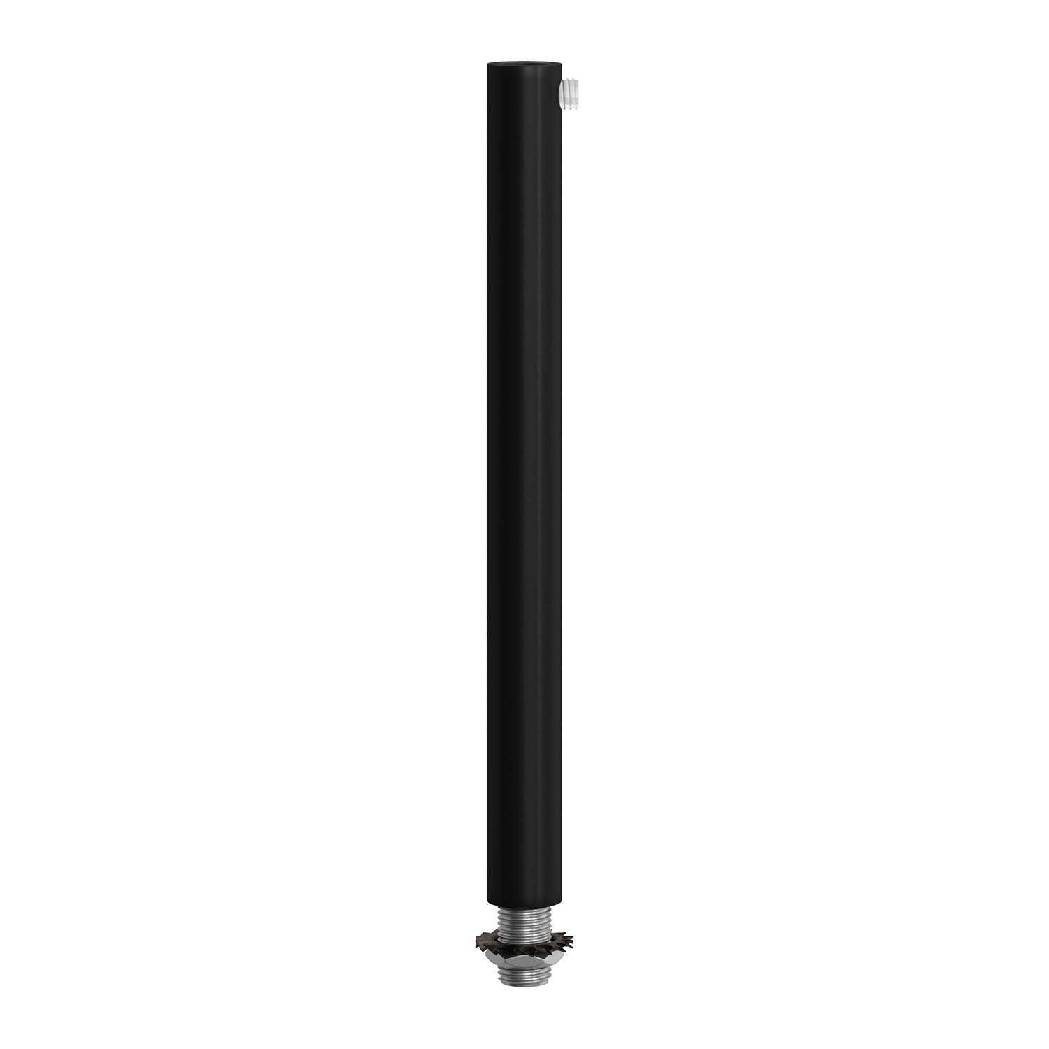 Cylinder Kabelklämma 15cm Matt Svart-Lampconcept.se