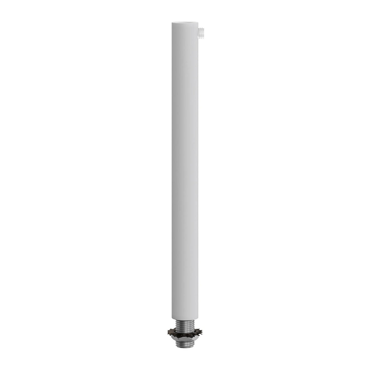 Cylinder Kabelklämma 15cm Matt Vit-Lampconcept.se