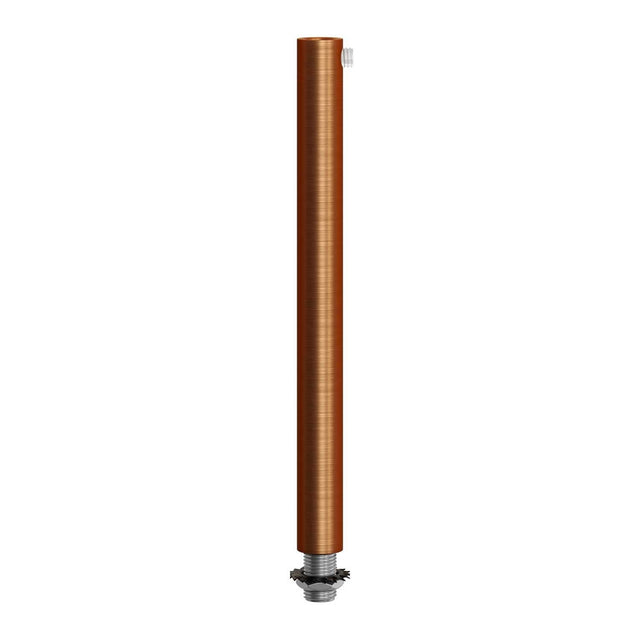 Cylinder Kabelklämma 15cm Borstad Koppar-Lampconcept.se