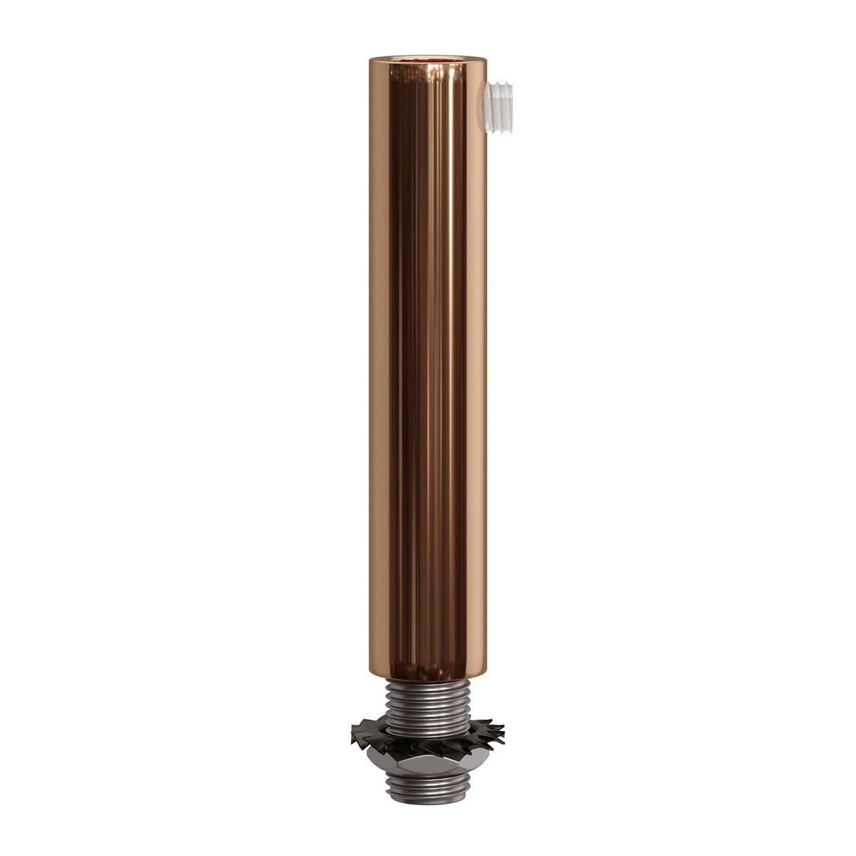 Cylinder Kabelklämma 7cm Klar Koppar-Lampconcept.se