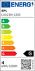 BIG Flex LED Mystery Dimbar Guld-Lampconcept.se