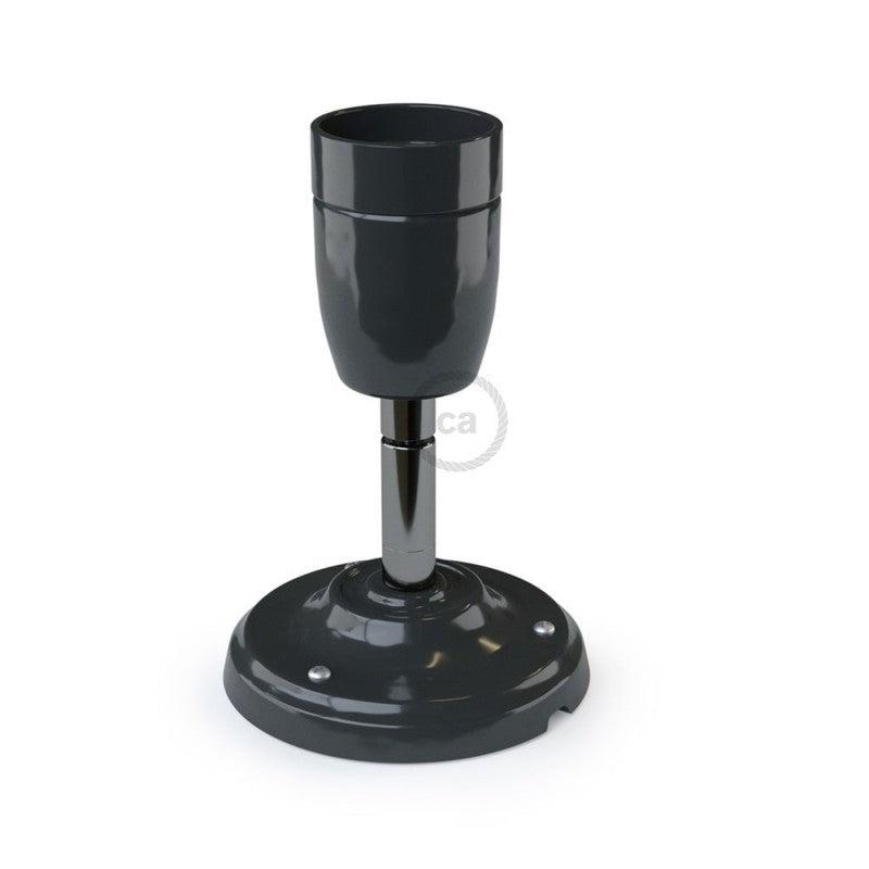 Fermaluce 90° Vägglampa Porslin Svart-Lampconcept.se