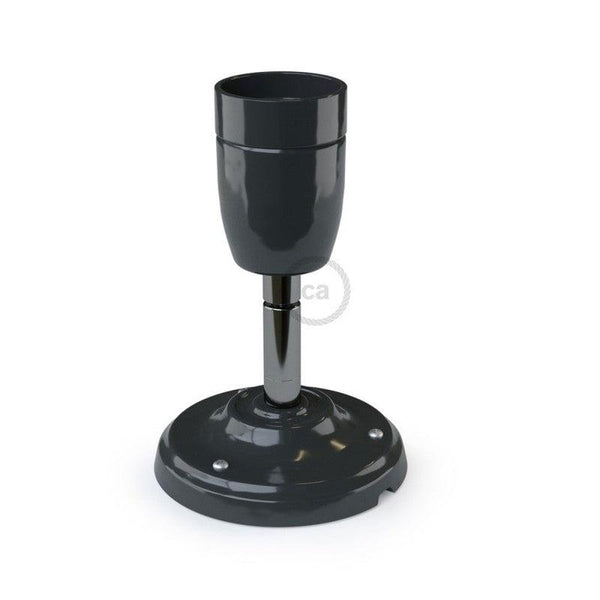 Fermaluce 90° Vägglampa Porslin Svart-Lampconcept.se