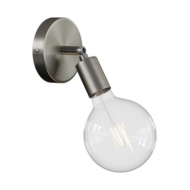 Fermaluce 90° Vägglampa Borstad Krom-Lampconcept.se