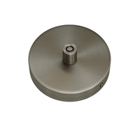 Mini Takkopp För 1 Lampa Ø8.3 Borstat Krom-Lampconcept.se