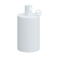 Cylinder Lamphållare Matt Vit-Lampconcept.se