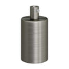 Cylinder Lamphållare Borstad Krom-Lampconcept.se