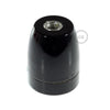 Porslin E27 Sockel Kit Svart-Lampconcept.se