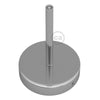 Takkopp För 1 Lampa Med 15cm Skaft Krom-Lampconcept.se