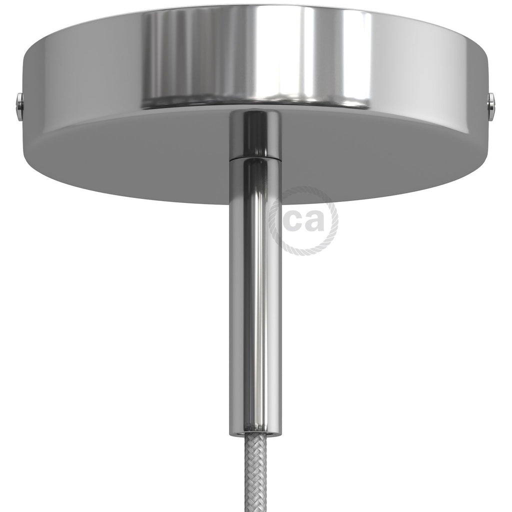 Takkopp För 1 Lampa Med 7cm Skaft Krom-Lampconcept.se