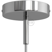 Takkopp För 1 Lampa Med 7cm Skaft Krom-Lampconcept.se