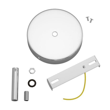 Takkopp För 1 Lampa Med 7cm Skaft Krom-Lampconcept.se