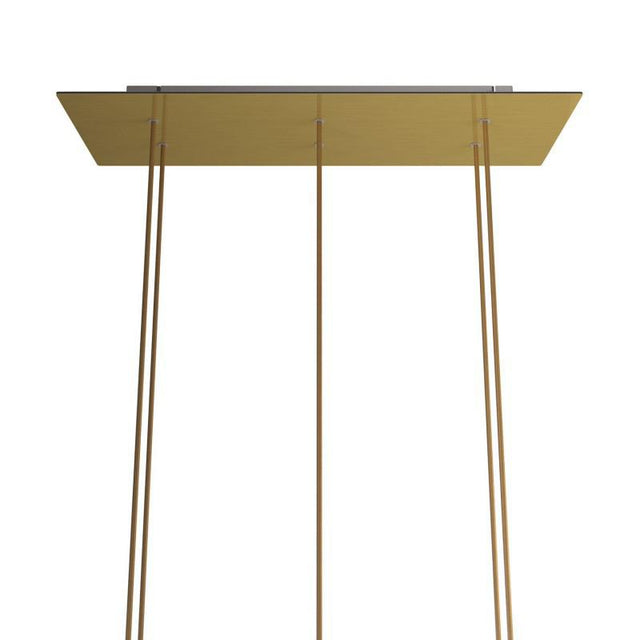 Takkop XL För 6 Lampor Mässing-Lampconcept.se