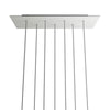 Takkop XL För 7 Lampor Vit-Lampconcept.se