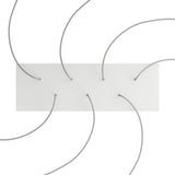 Takkop XL För 7 Lampor Vit-Lampconcept.se