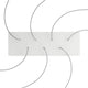 Takkop XL För 7 Lampor Vit
