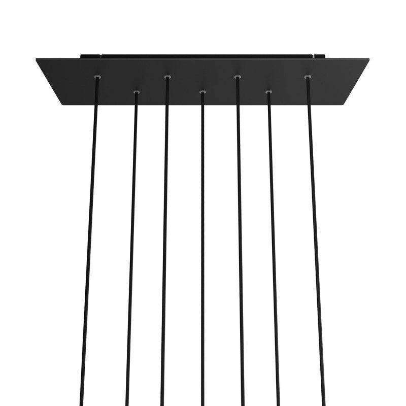 Takkop XL För 7 Lampor Svart-Lampconcept.se