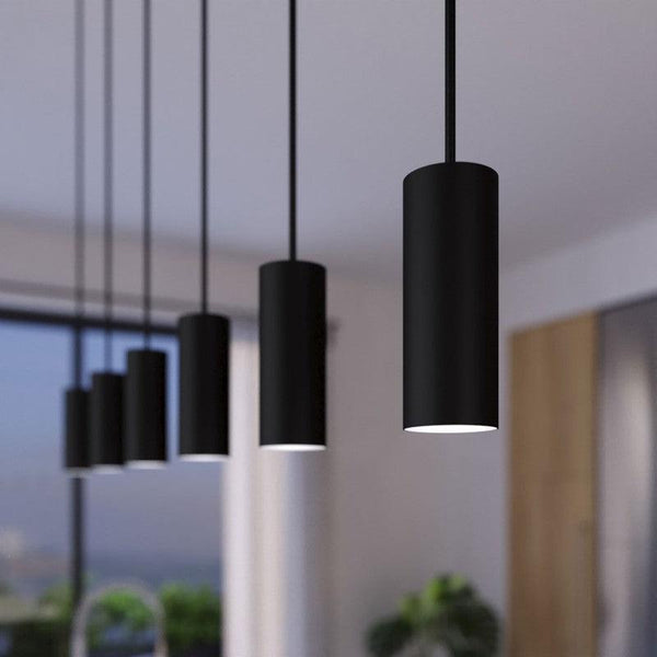 Creative Tube 3-set M. Takkopp Svart-Lampconcept.se