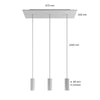 Creative Tube 3-set M. Takkopp Borstad Koppar-Lampconcept.se