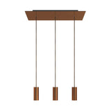Creative Tube 3-set M. Takkopp Borstad Koppar-Lampconcept.se
