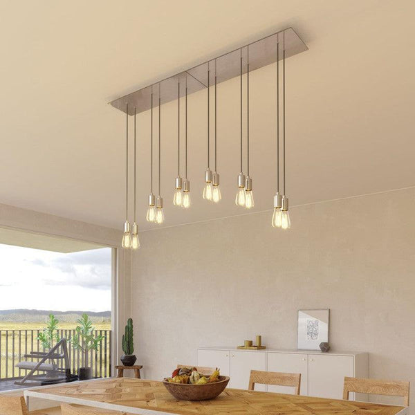 Cylinder 6-ljus Cluster Lampa Krom-Lampconcept.se