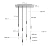 Creative 8 Cluster Taklampa Koppar-Lampconcept.se