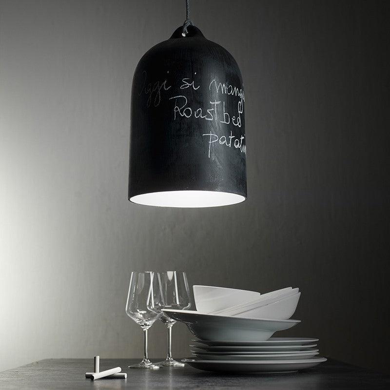 Ceramic Bell XL Matt svart-Lampconcept.se