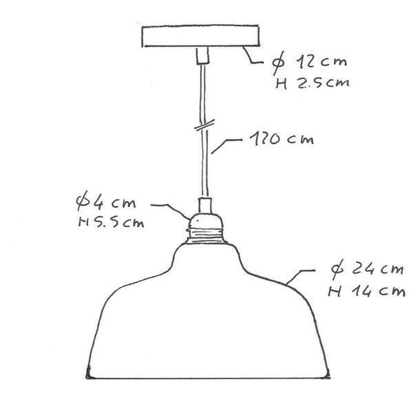 Ceramic Taklampa Grön-Lampconcept.se
