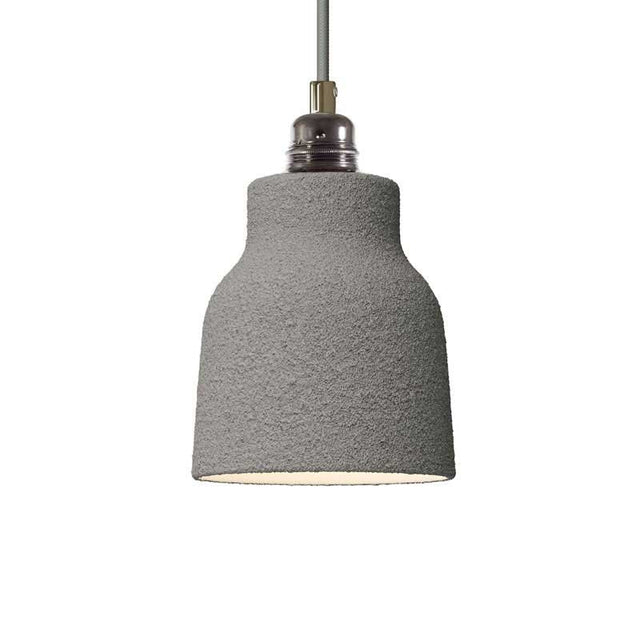 Ceramik Liten Small Taklampa Grå-Lampconcept.se
